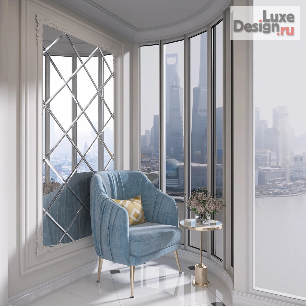 Дизайн интерьера трехкомнатной квартиры "Уютные вечера с шиком современной классики" (фото 12)