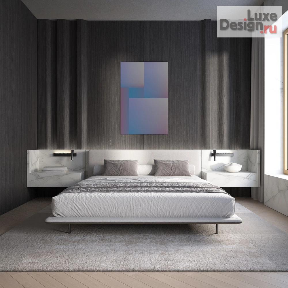 Дизайн интерьера двухкомнатной квартиры "Титул" (фото 1)