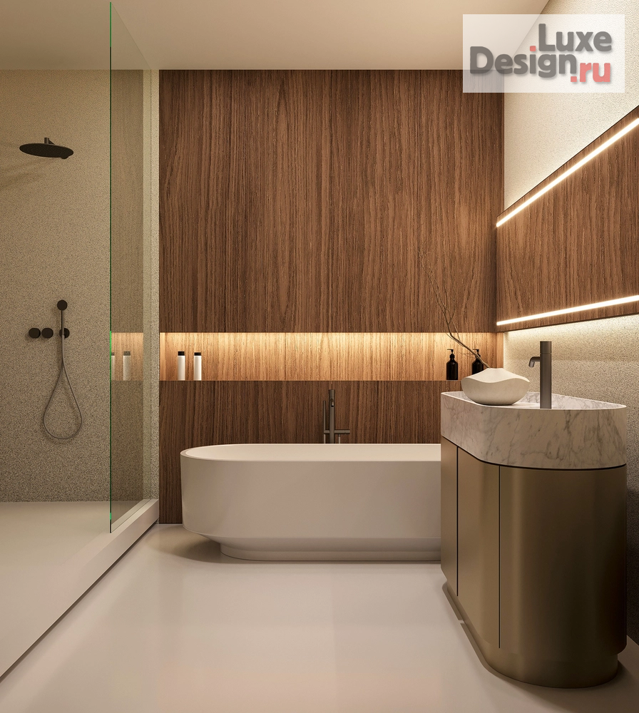 Дизайн интерьера трехкомнатной квартиры "Квартира в Prime Park" (фото 18)