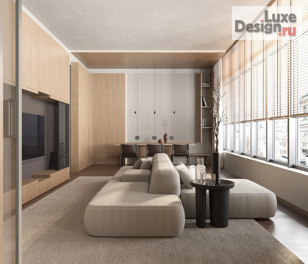 Дизайн интерьера пентхауса "Артисан" (фото 1)