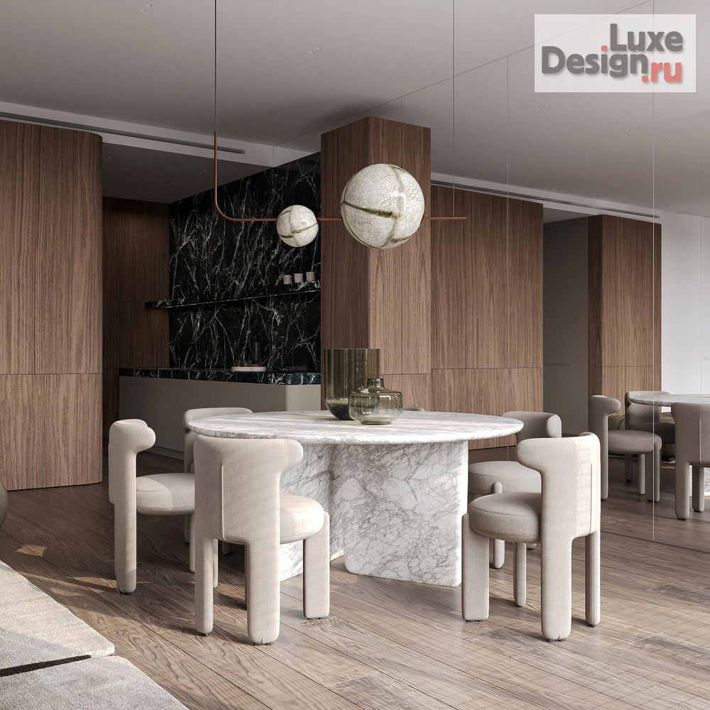 Дизайн интерьера трехкомнатной квартиры "Квартира в Prime Park" (фото 1)