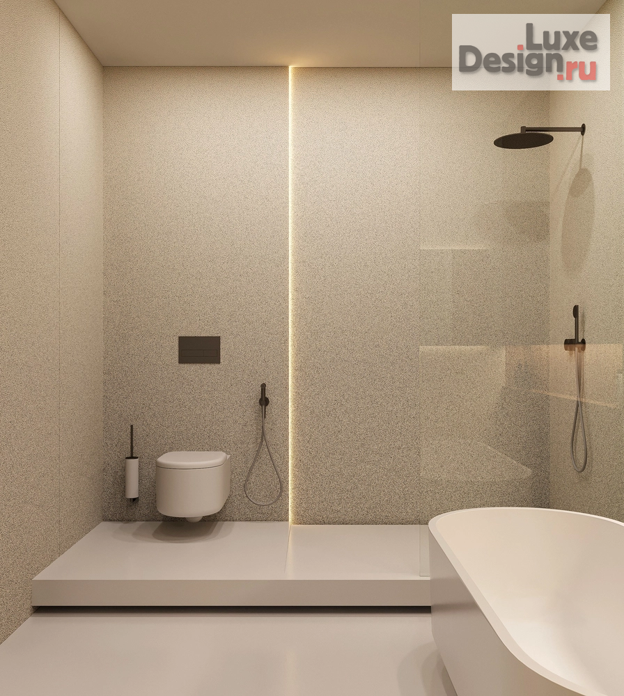 Дизайн интерьера трехкомнатной квартиры "Квартира в Prime Park" (фото 19)