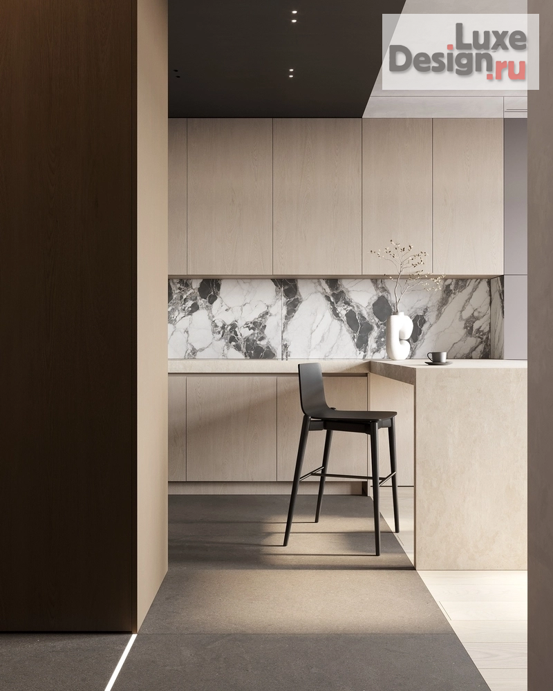 Дизайн интерьера однокомнатной квартиры "Нева хаус" (фото 6)