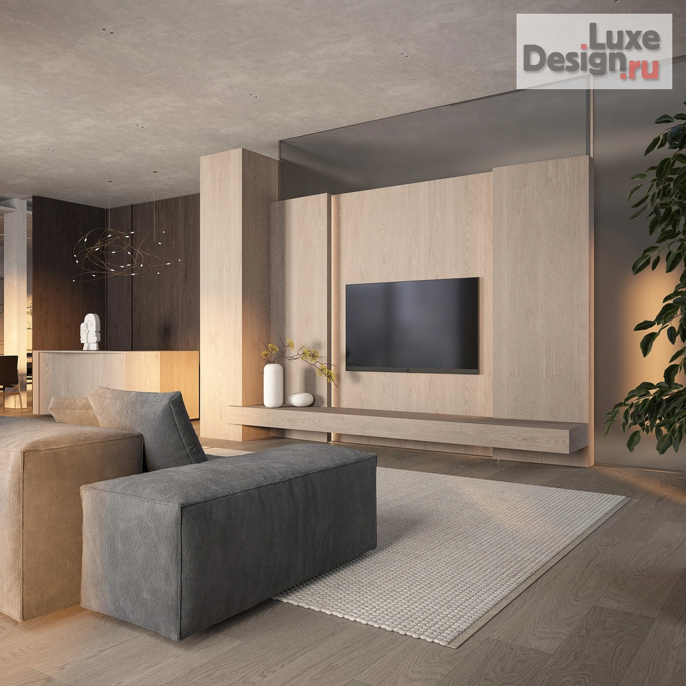 Дизайн интерьера четырехкомнатной квартиры "Вишневый сад" (фото 7)