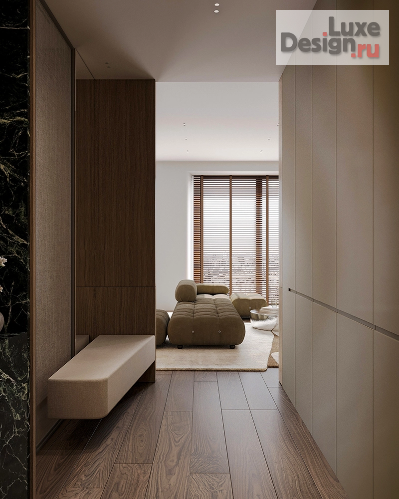 Дизайн интерьера трехкомнатной квартиры "Квартира в Prime Park" (фото 9)