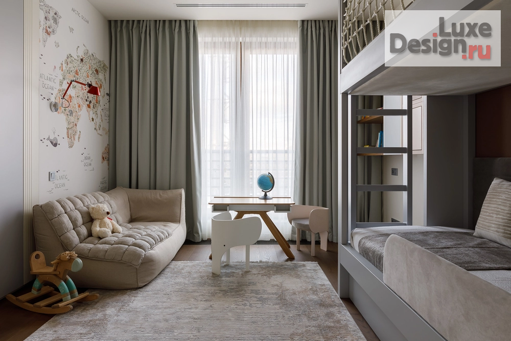 Дизайн интерьера четырехкомнатной квартиры "Крестовский de luxe" (фото 37)