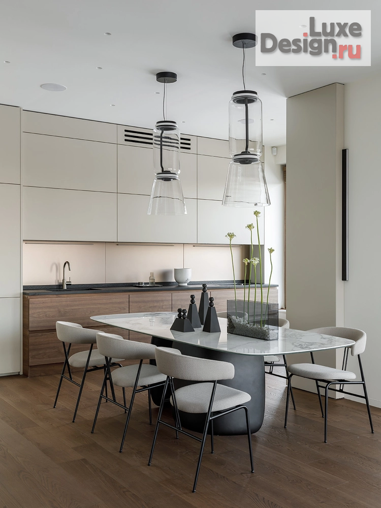 Дизайн интерьера четырехкомнатной квартиры "Крестовский de luxe" (фото 5)