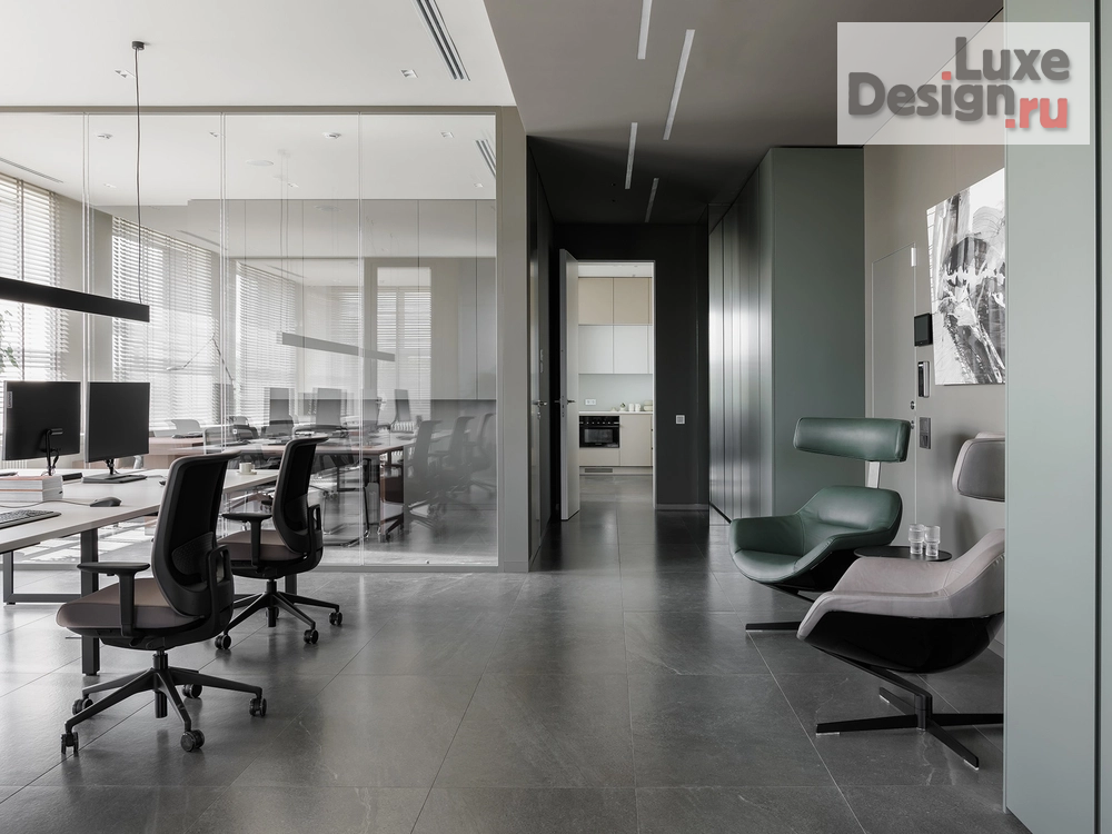 Дизайн интерьера офиса "Офис в Санкт-Петербурге" (фото 6)