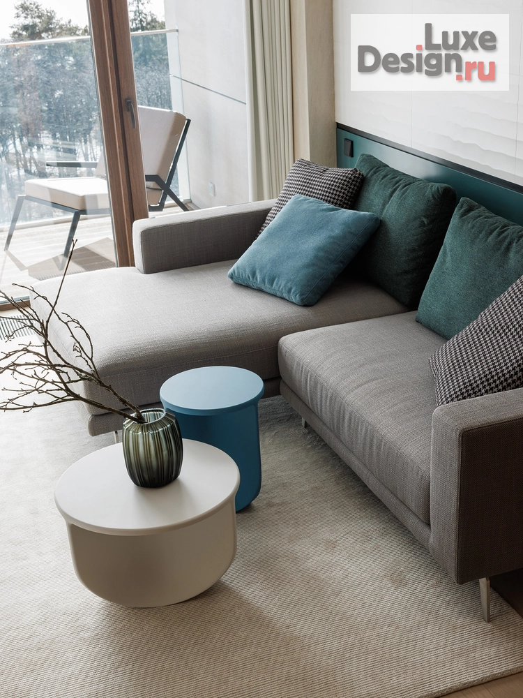 Дизайн интерьера однокомнатной квартиры "Морская Ривьера" (фото 5)