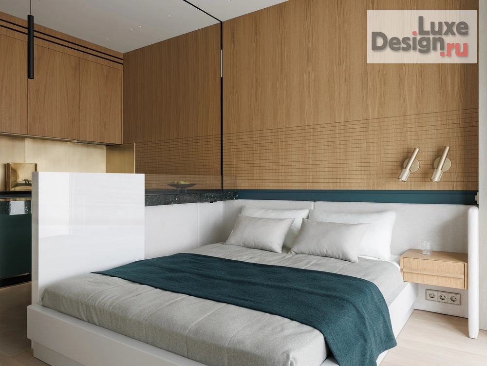 Дизайн интерьера однокомнатной квартиры "Морская Ривьера" (фото 18)