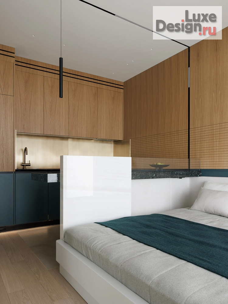 Дизайн интерьера однокомнатной квартиры "Морская Ривьера" (фото 19)