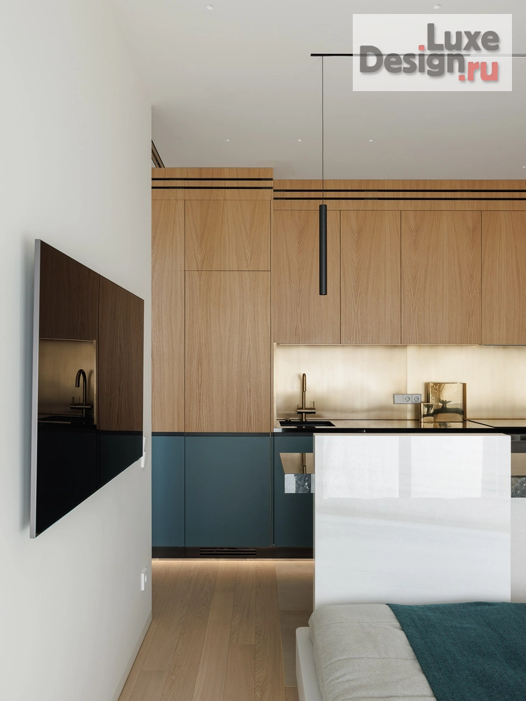 Дизайн интерьера однокомнатной квартиры "Морская Ривьера" (фото 20)