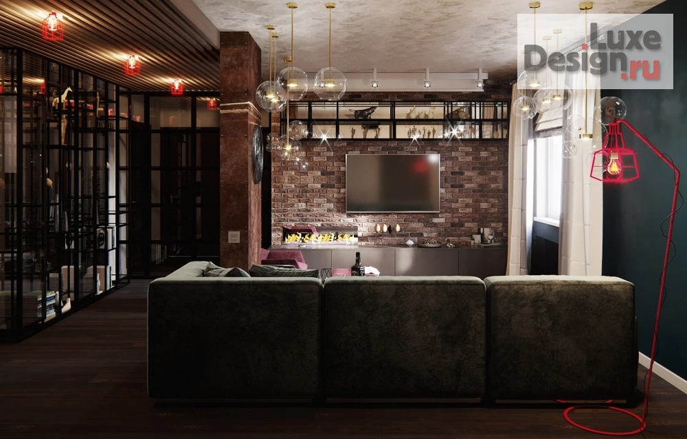 Дизайн интерьера четырехкомнатной квартиры "Квартира в жк LIVE Приморский" (фото 5)