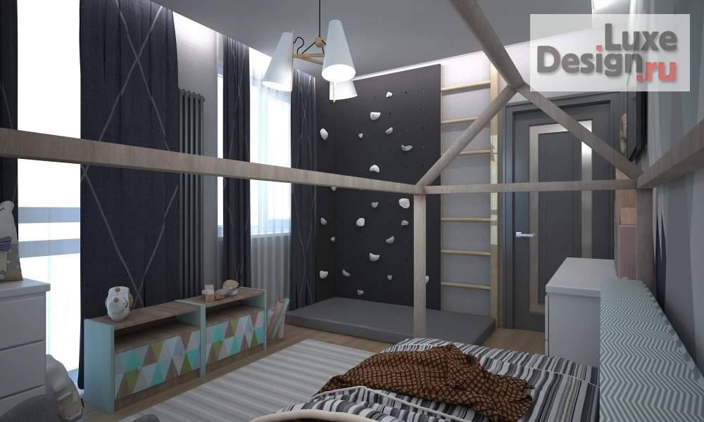 Дизайн интерьера двухкомнатной квартиры "Двухкомнатная квартира" (фото 3)