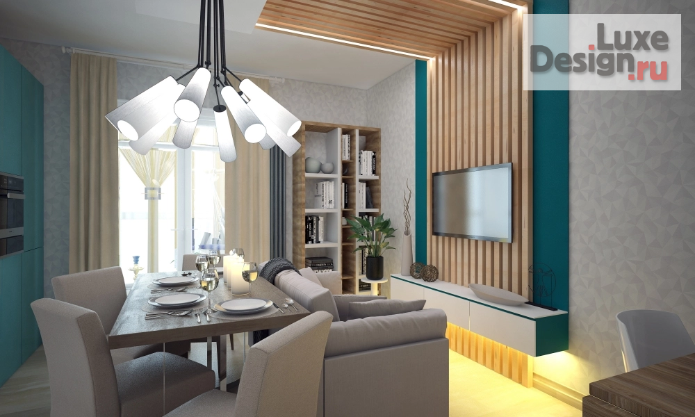 Дизайн интерьера двухкомнатной квартиры "Двухкомнатная квартира" (фото 8)