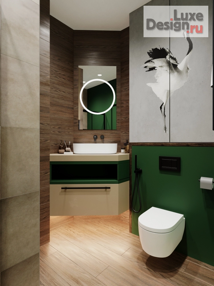 Дизайн интерьера четырехкомнатной квартиры "Четырехкомнатная квартира в ЖК Платинум" (фото 36) от дизайнера Корпан Ксения Игоревна Дизайн интерьера четырехкомнатной квартиры "Четырехкомнатная квартира в ЖК Платинум" (фото 36)