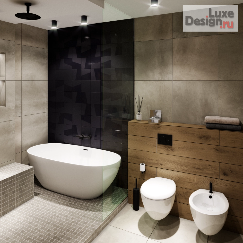 Дизайн интерьера двухкомнатной квартиры "Двухкомнатная квартира с террасой в ЖК Четыре Горизонта" (фото 17)