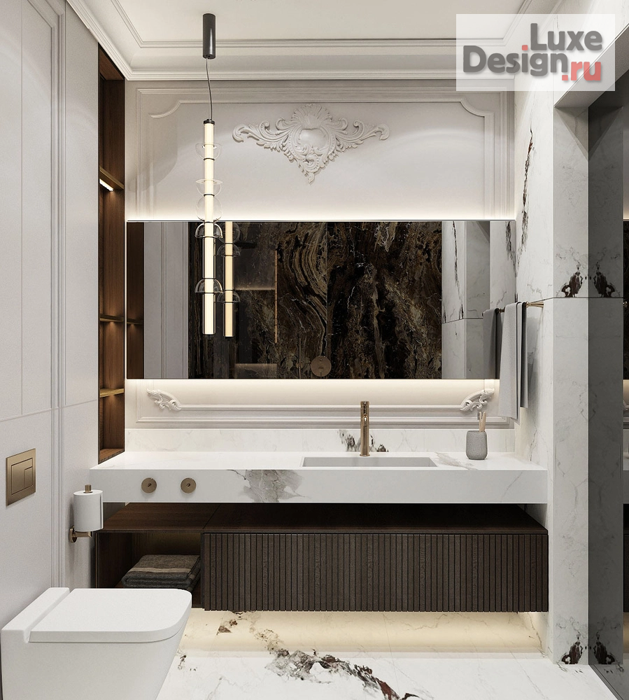 Дизайн интерьера четырехкомнатной квартиры "Интерьер квартиры в Санкт-Петербурге" (фото 12)