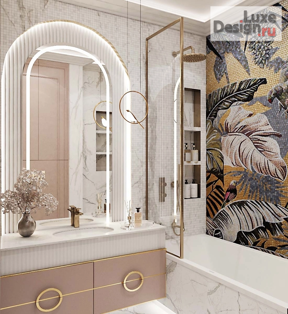 Дизайн интерьера четырехкомнатной квартиры "Интерьер квартиры в Санкт-Петербурге" (фото 29)