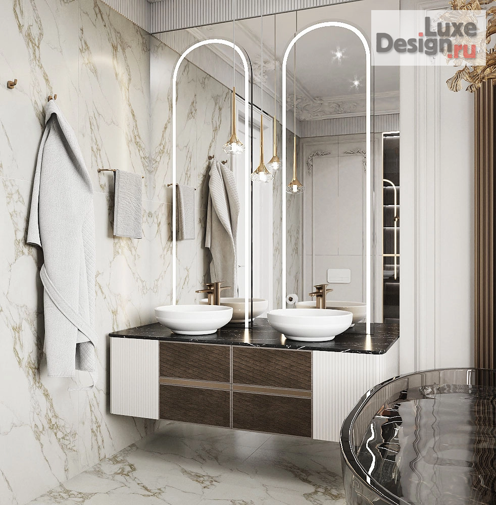 Дизайн интерьера четырехкомнатной квартиры "Интерьер квартиры в Санкт-Петербурге" (фото 16)