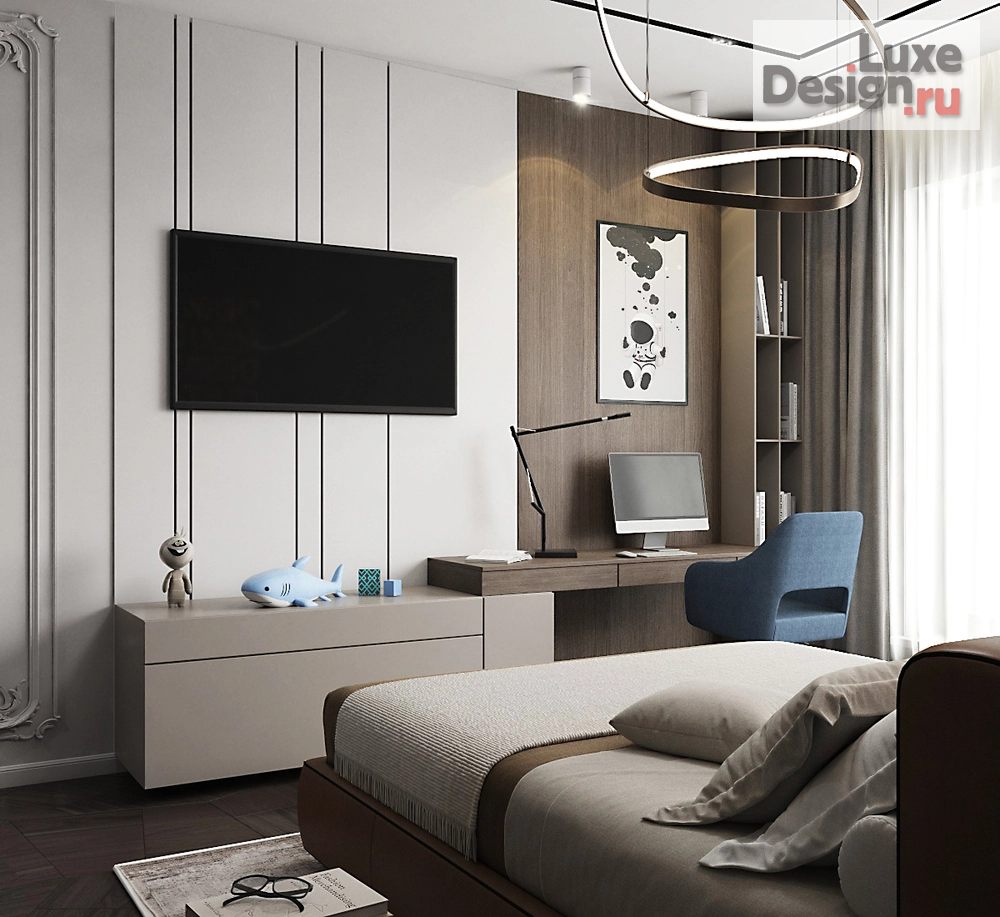 Дизайн интерьера четырехкомнатной квартиры "Интерьер квартиры в Санкт-Петербурге" (фото 14)