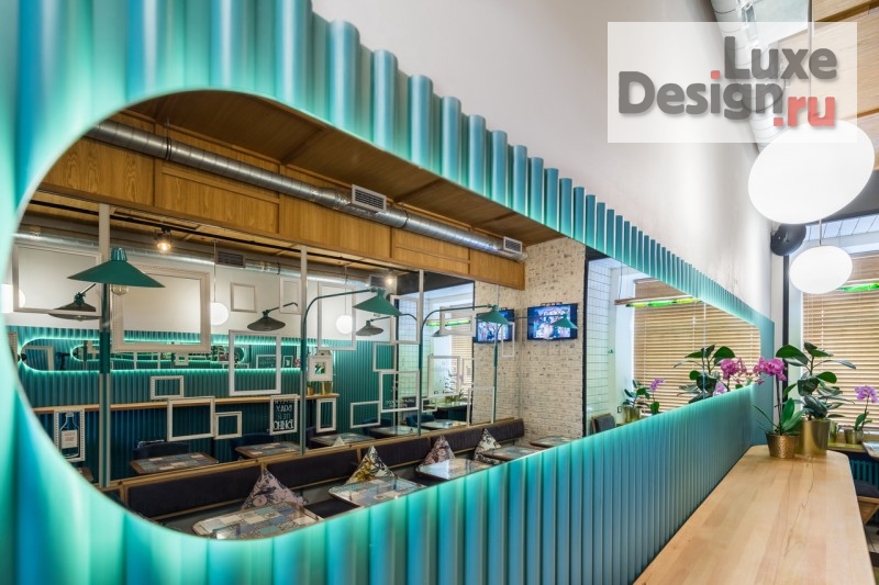 Дизайн интерьера кафе "Коктейльный бар" (фото 1)