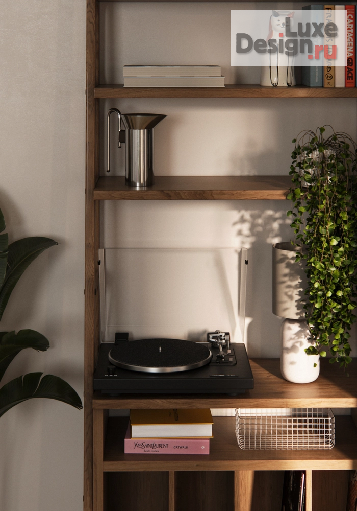 Дизайн интерьера трехкомнатной квартиры "Кухня-гостиная [ЖК Листва]" (фото 10)