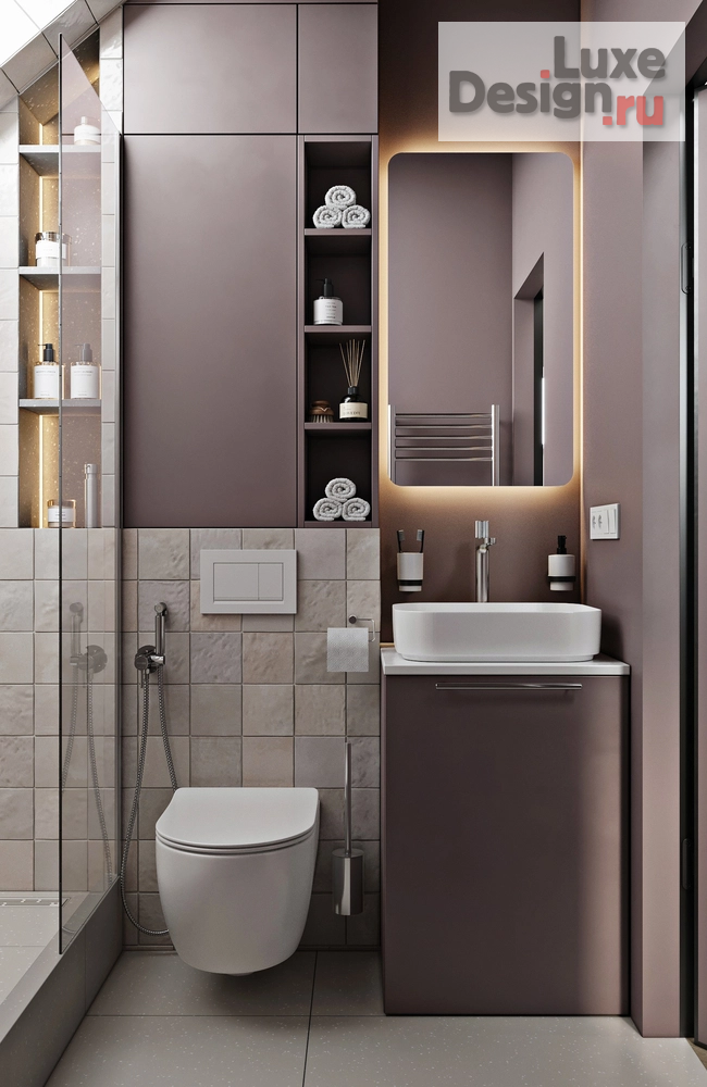 Дизайн интерьера квартиры студии "Мансардная студия" (фото 9)