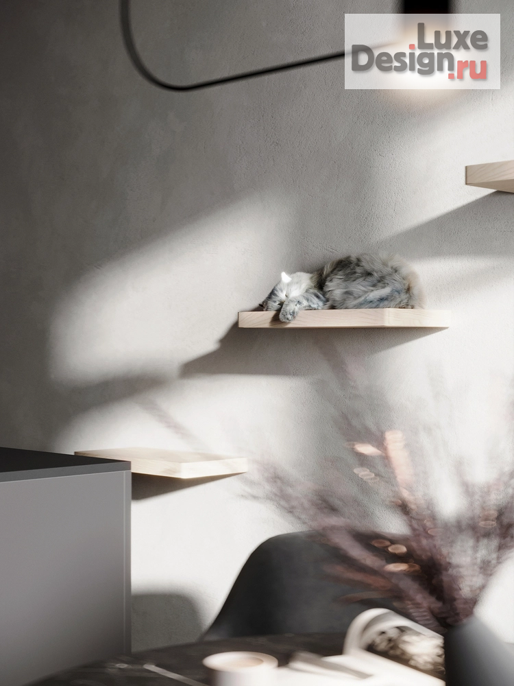 Дизайн интерьера трехкомнатной квартиры "Кухня-гостиная [ЖК iLona]" (фото 7)