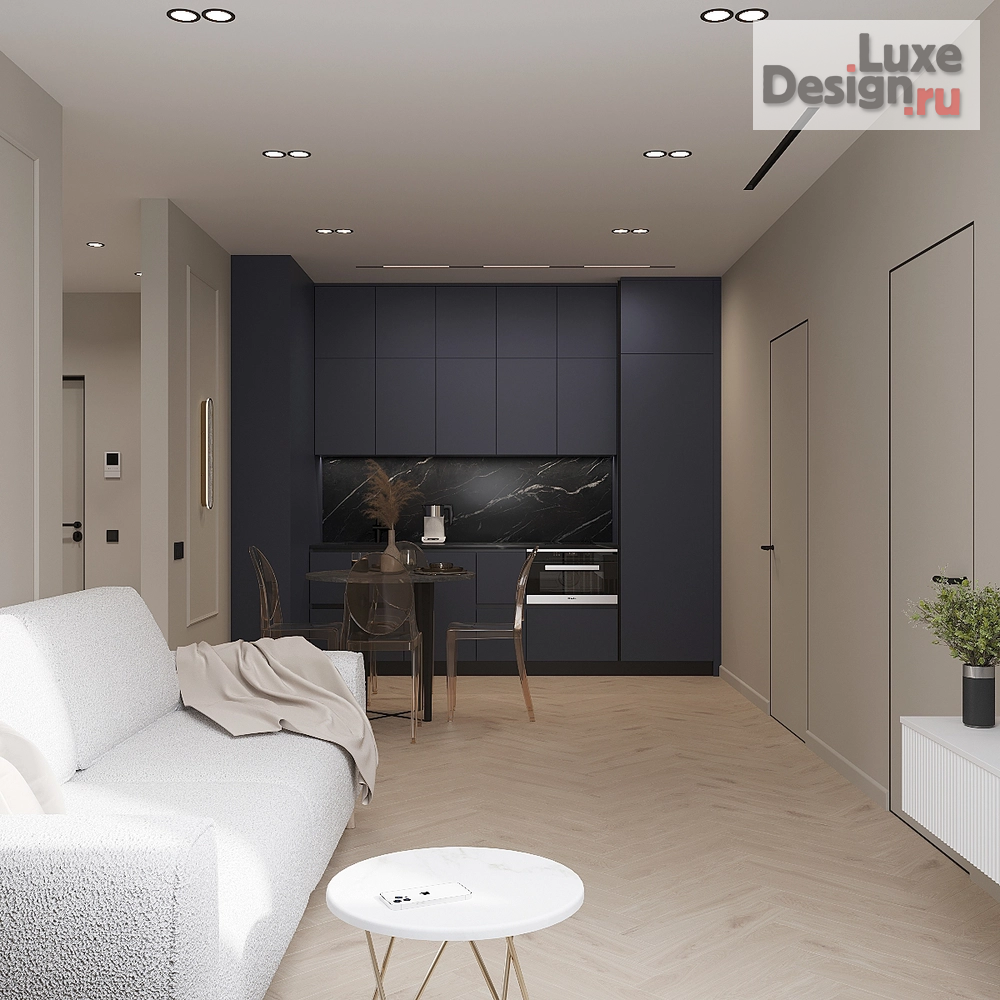 Дизайн интерьера двухкомнатной квартиры "ЖК Сибирский сад" (фото 20)