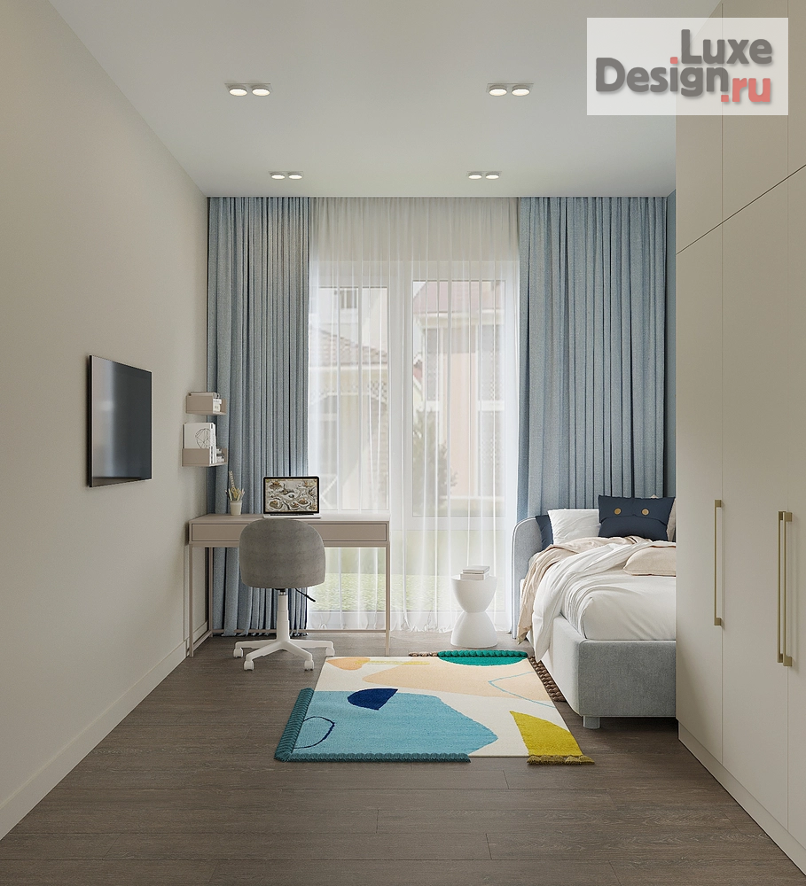 Дизайн интерьера загородного дома "КП Лесные улочки " (фото 18)