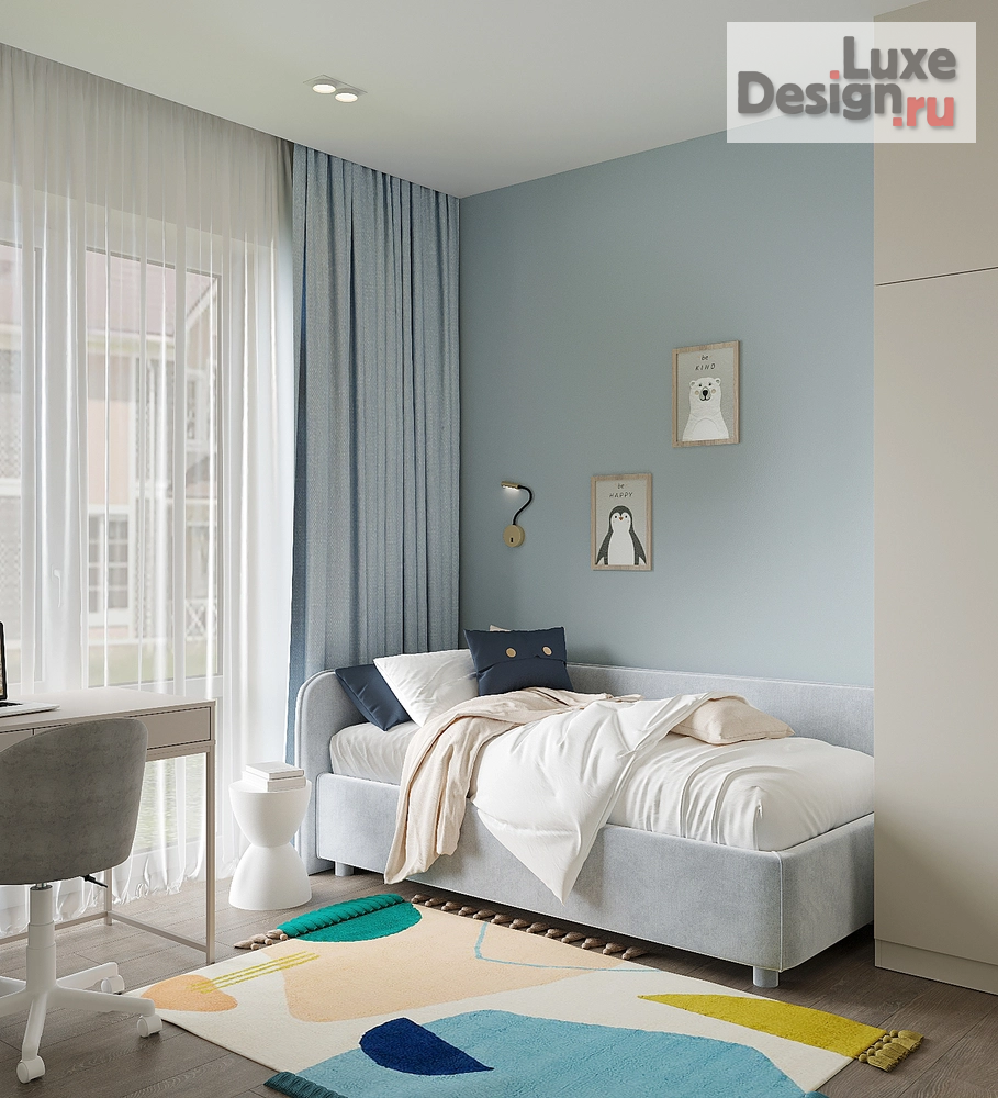 Дизайн интерьера загородного дома "КП Лесные улочки " (фото 19)