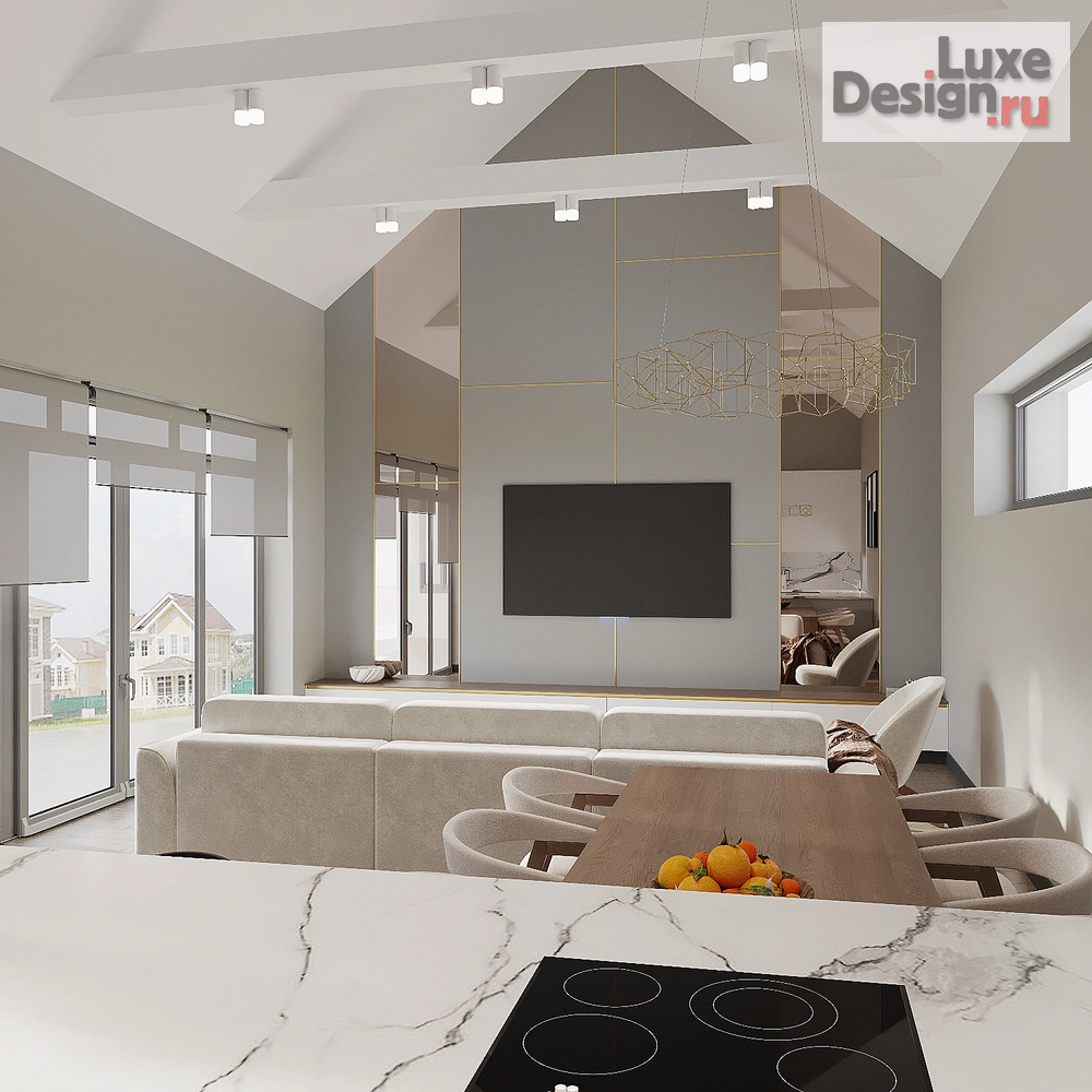 Дизайн интерьера загородного дома "КП Лесные улочки " (фото 20)