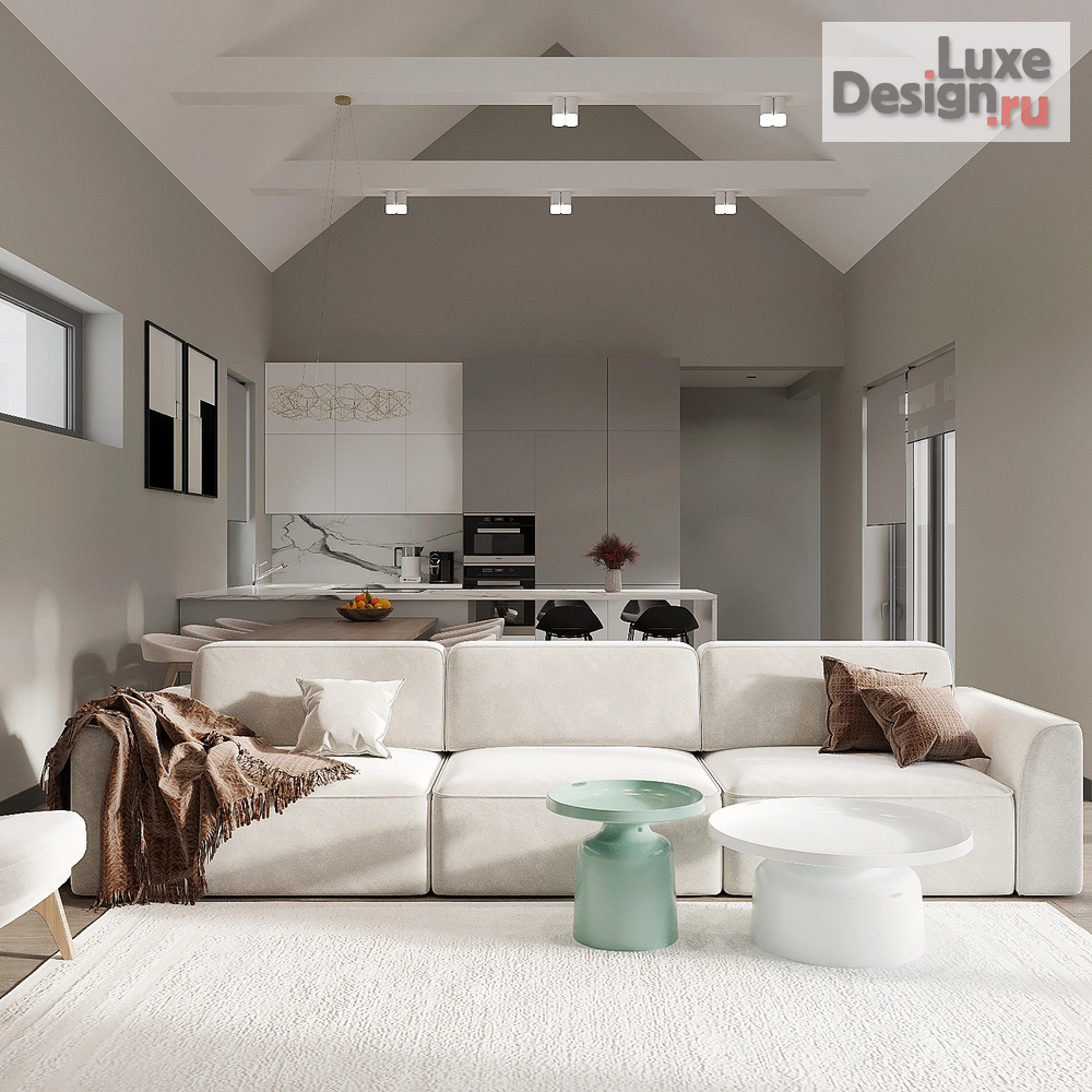 Дизайн интерьера загородного дома "КП Лесные улочки " (фото 26)