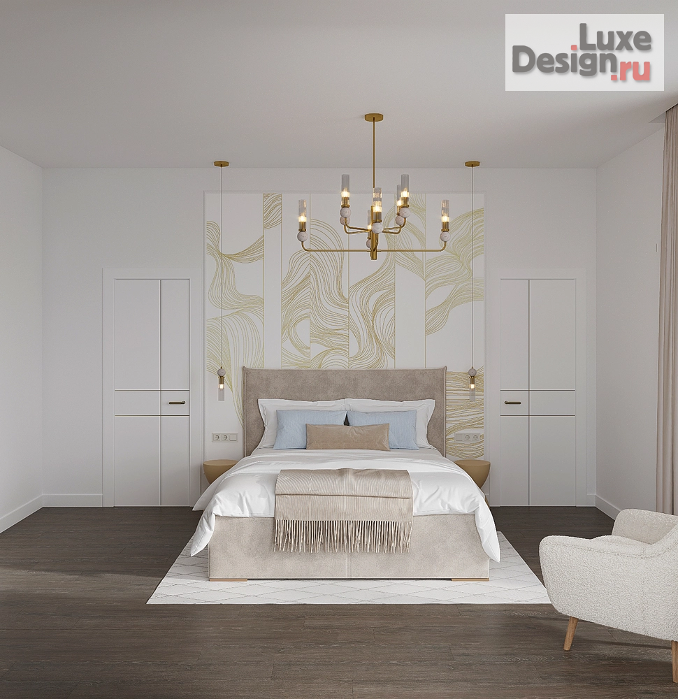 Дизайн интерьера загородного дома "КП Лесные улочки " (фото 7)