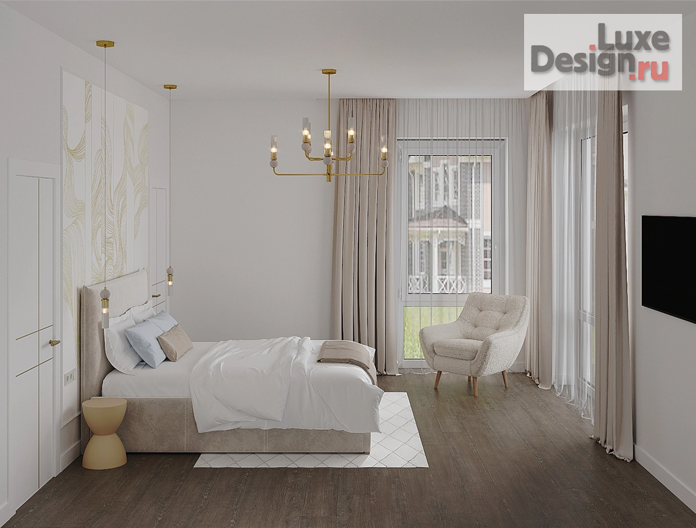 Дизайн интерьера загородного дома "КП Лесные улочки " (фото 8)