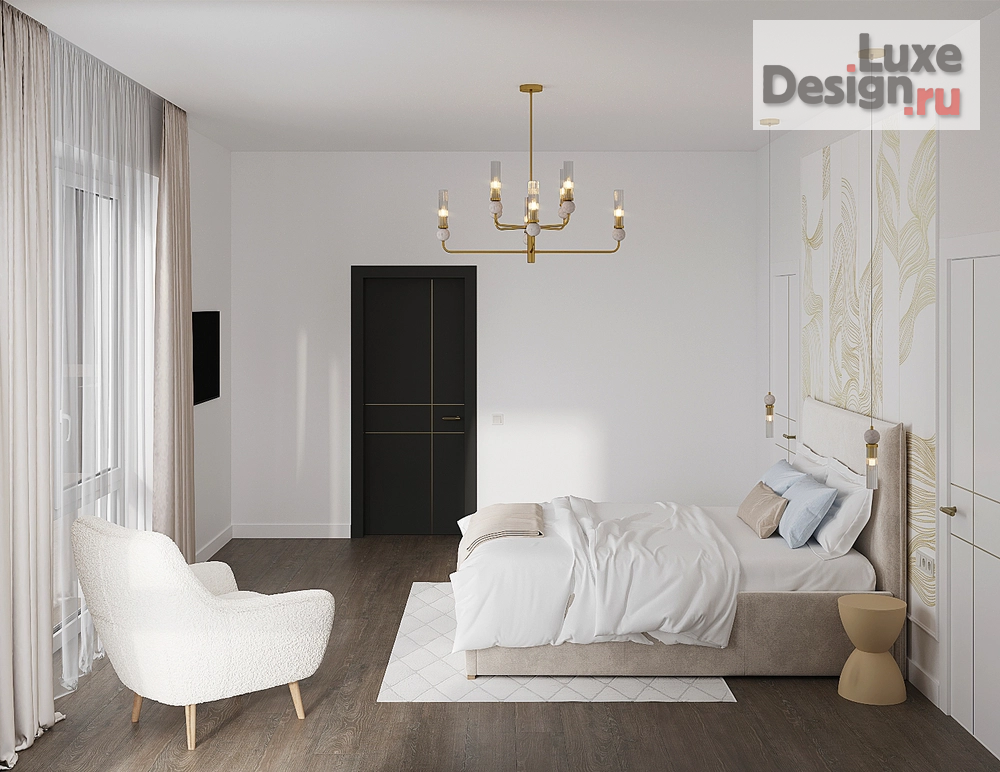 Дизайн интерьера загородного дома "КП Лесные улочки " (фото 9)