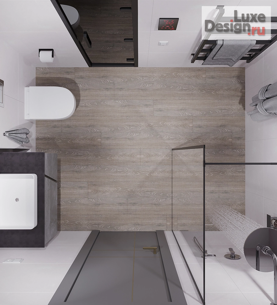 Дизайн интерьера загородного дома "КП Лесные улочки " (фото 37)