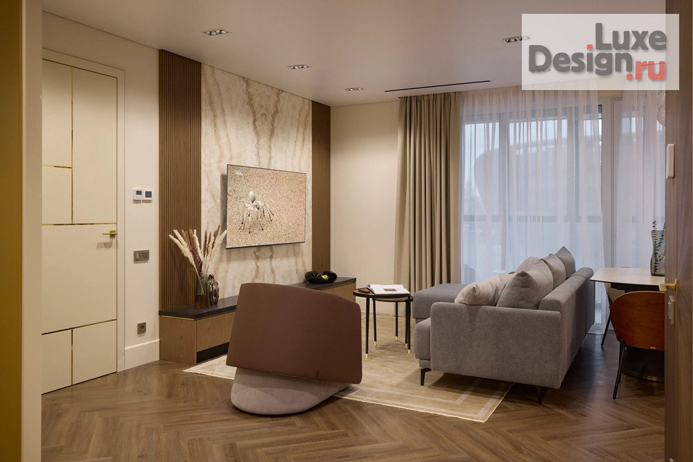 Дизайн интерьера двухкомнатной квартиры "Квартира " (фото 4)