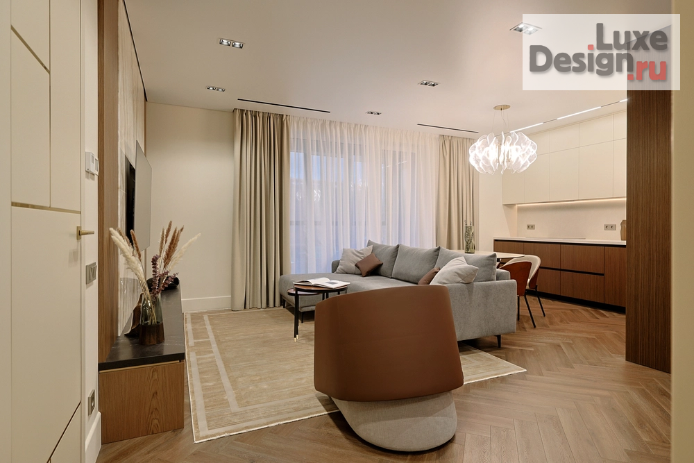 Дизайн интерьера двухкомнатной квартиры "Квартира " (фото 22)