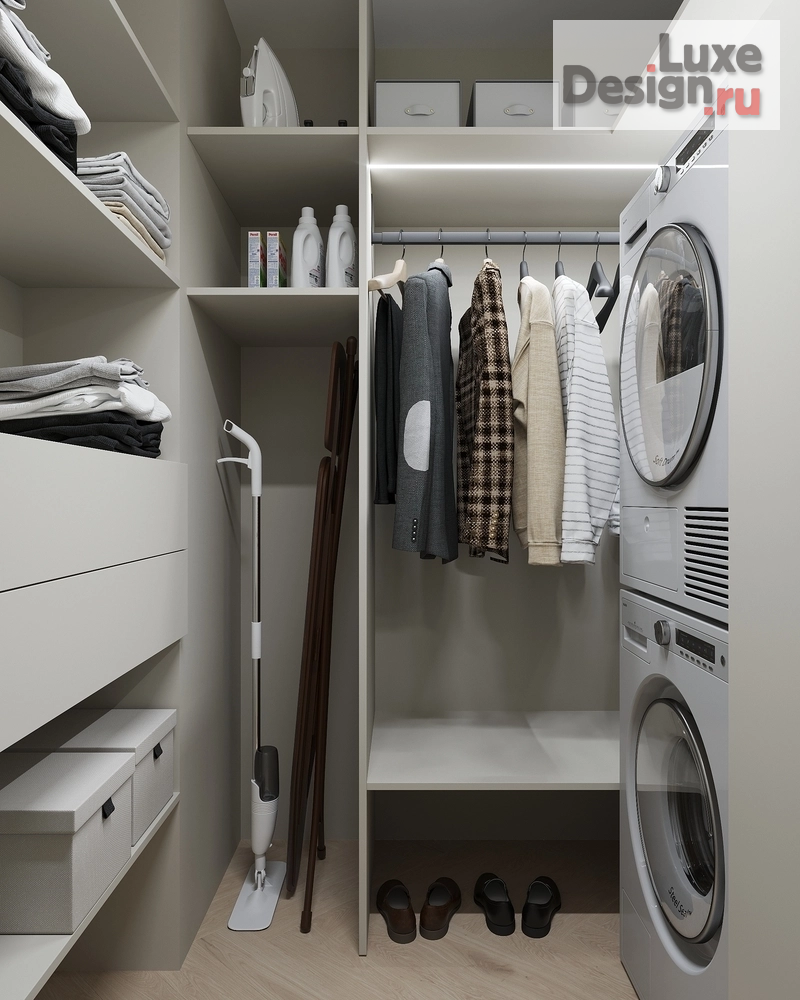 Дизайн интерьера двухкомнатной квартиры "ЖК Сибирский сад" (фото 24)