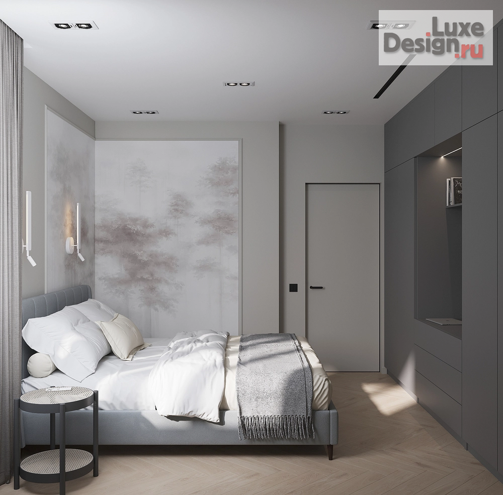 Дизайн интерьера двухкомнатной квартиры "ЖК Сибирский сад" (фото 13)