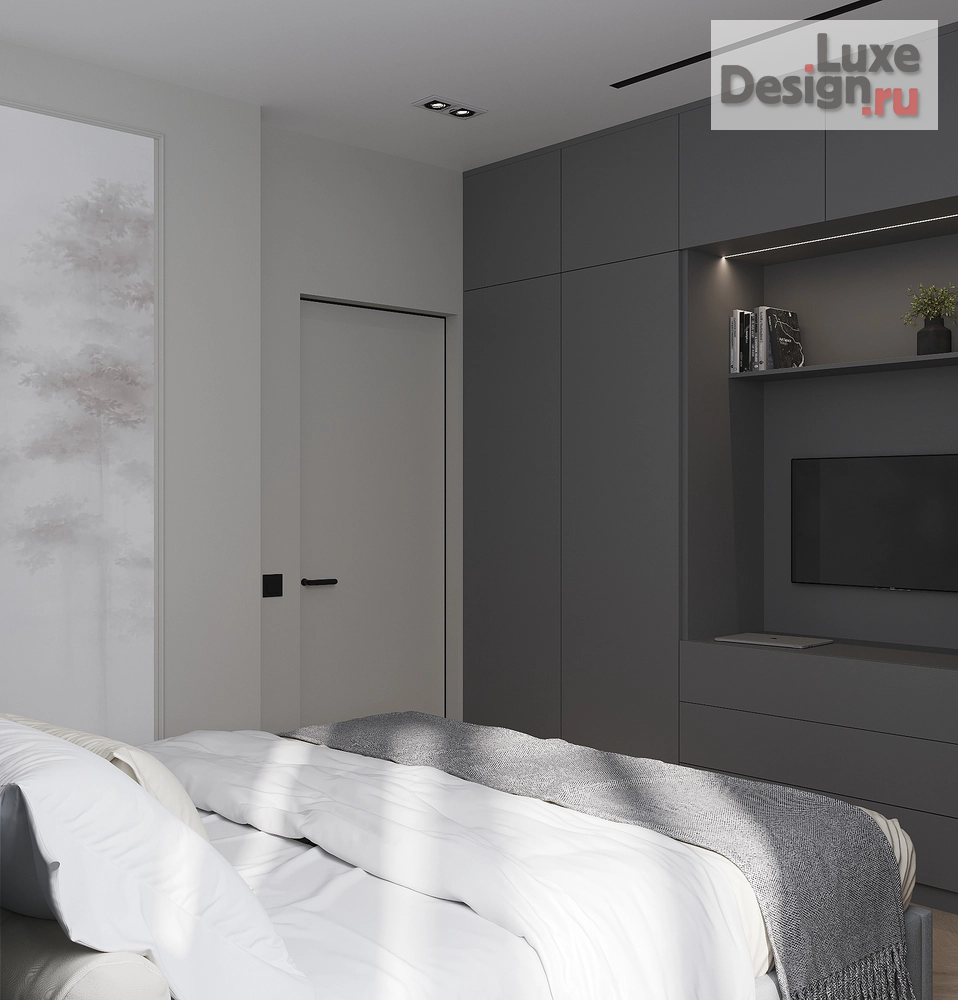 Дизайн интерьера двухкомнатной квартиры "ЖК Сибирский сад" (фото 14)