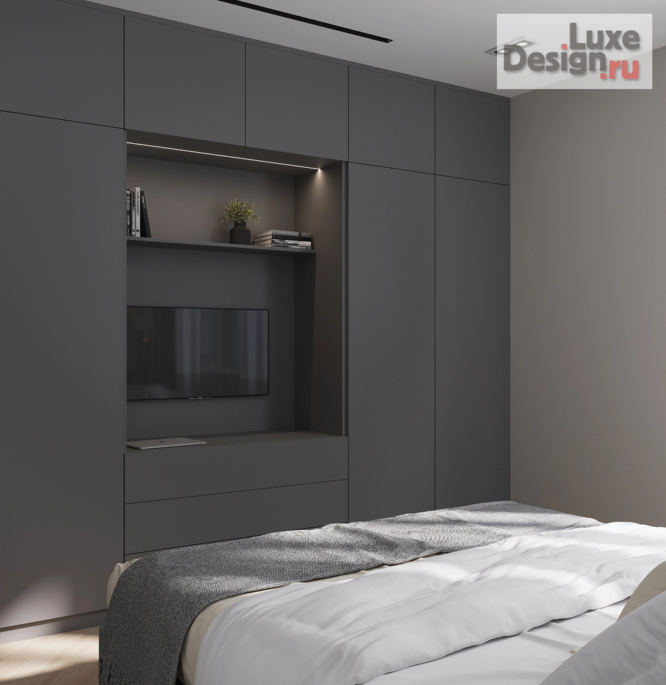 Дизайн интерьера двухкомнатной квартиры "ЖК Сибирский сад" (фото 15)