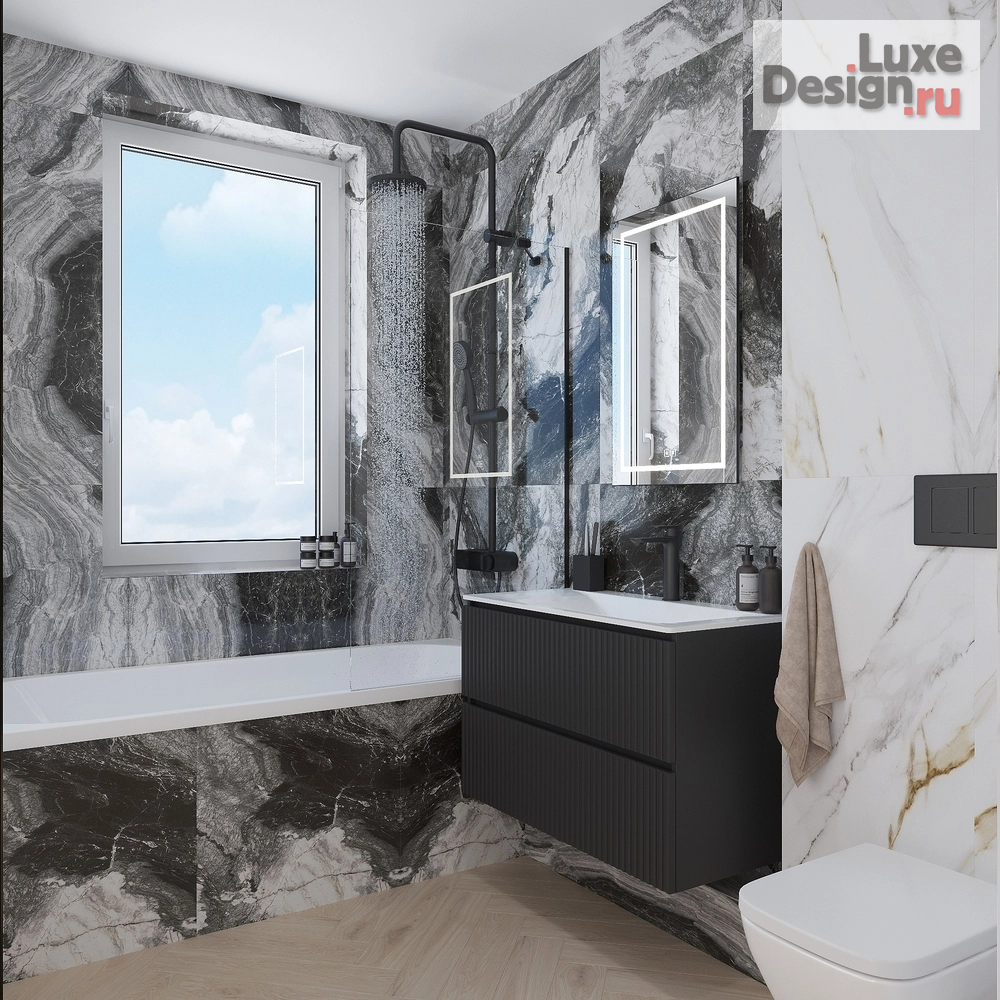 Дизайн интерьера двухкомнатной квартиры "ЖК Сибирский сад" (фото 16)