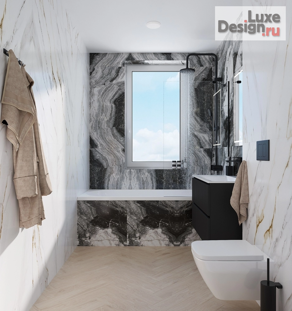 Дизайн интерьера двухкомнатной квартиры "ЖК Сибирский сад" (фото 18)