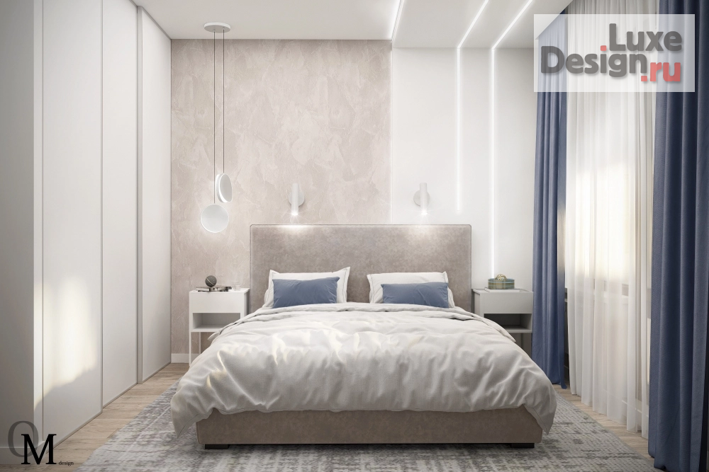 Дизайн интерьера трехкомнатной квартиры "Квартира_Дыбенко (ЖК "Ренессанс")" (фото 24)