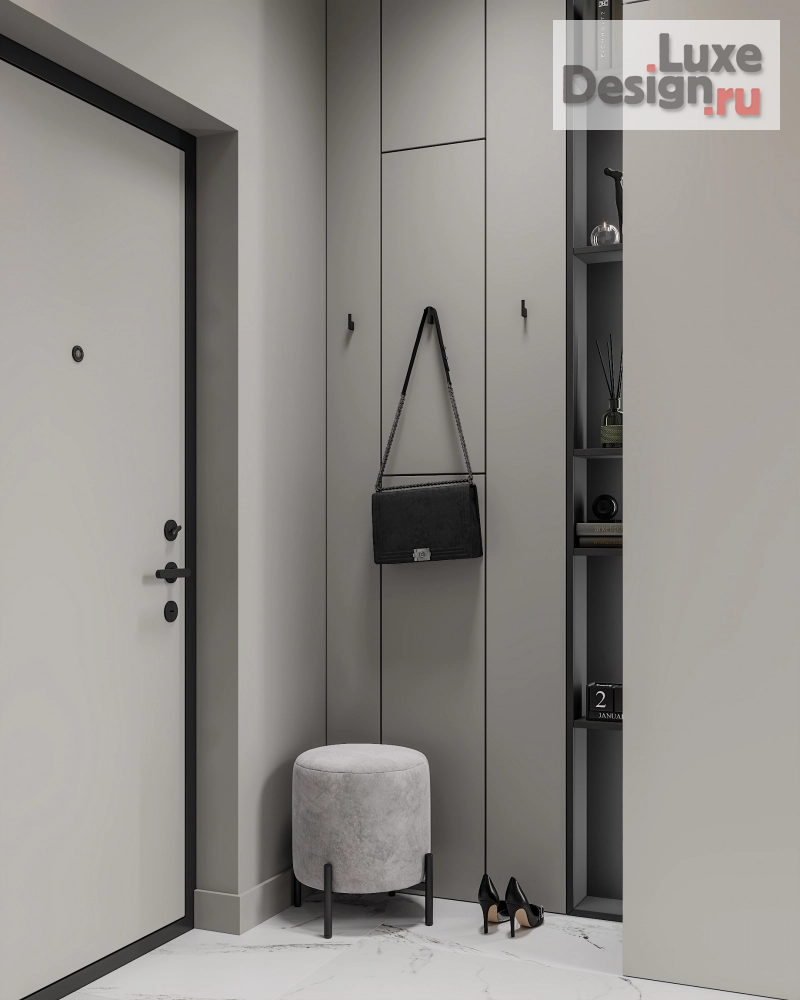 Дизайн интерьера однокомнатной квартиры "ЖК "Ботаника"" (фото 7)