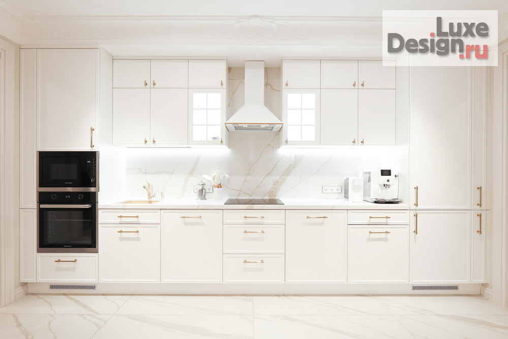 Дизайн интерьера кухни "Кухня-гостиная  в ЖК Нахимов" (фото 5)