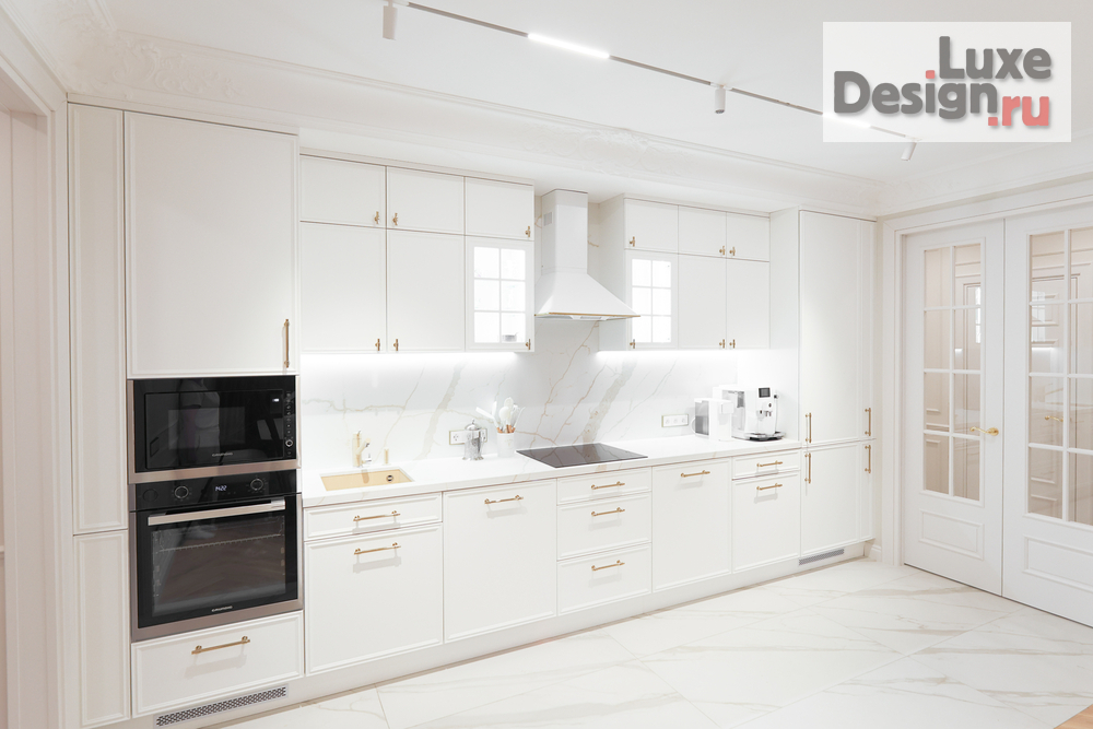 Дизайн интерьера кухни "Кухня-гостиная  в ЖК Нахимов" (фото 6)